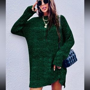 Ribbed Sweater Dress